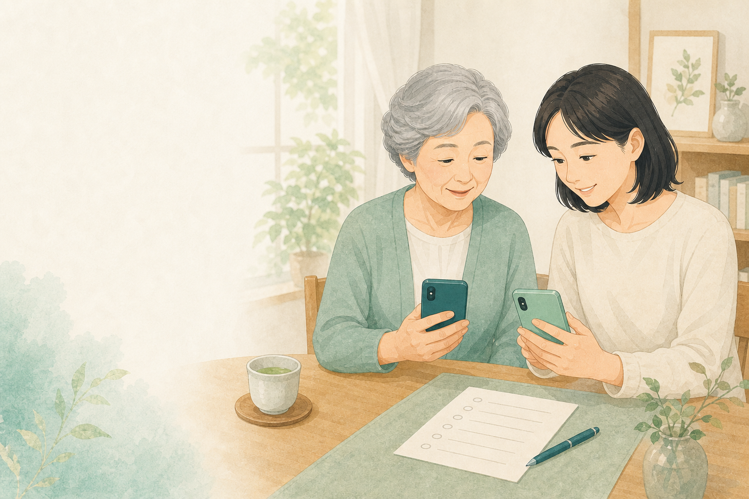 緊急時に備える連絡先の整理