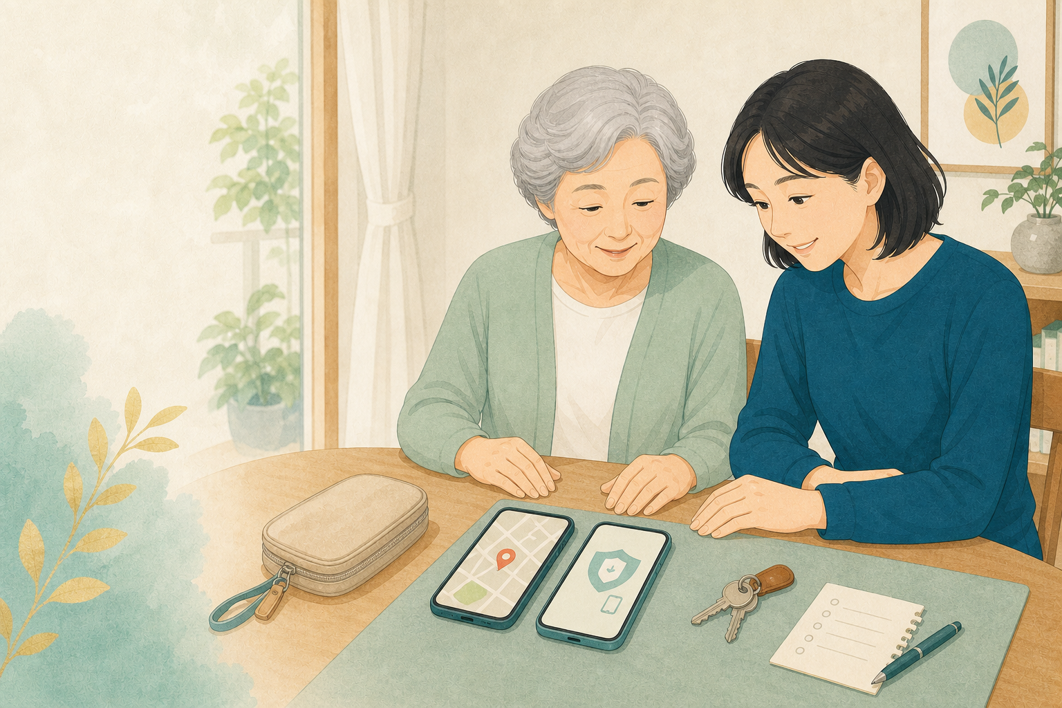 家族とスマホの位置情報を共有する方法