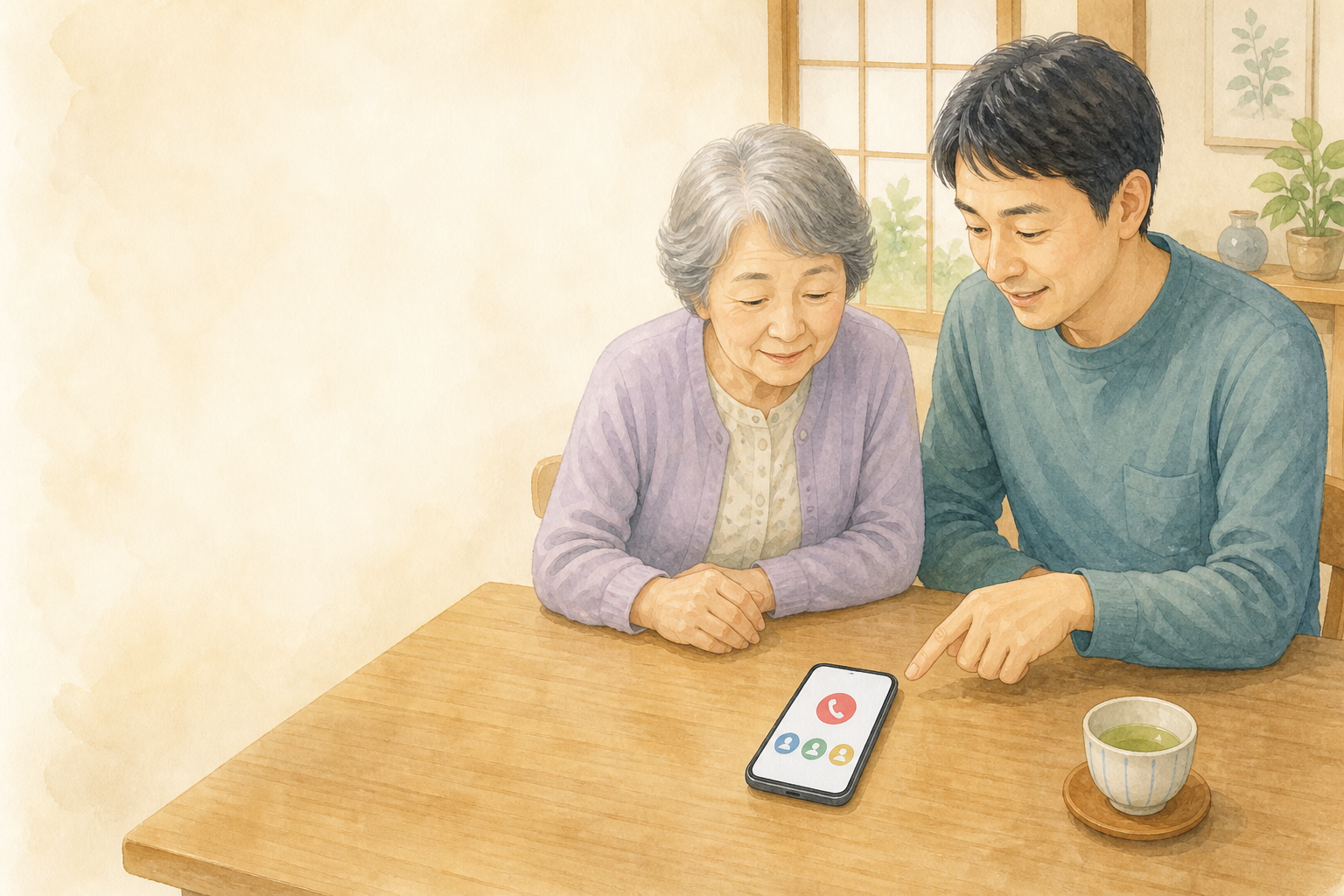 緊急SOSを使うための準備