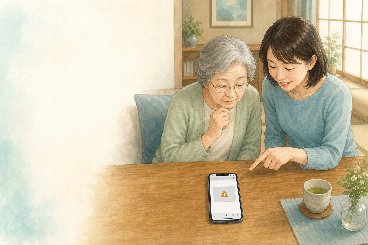 怪しい広告通知を止める方法
